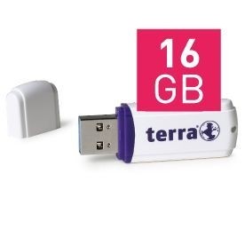 YY TERRA USThree USB3.0 16GB white  Read/Write ~ 110/10 MB/s