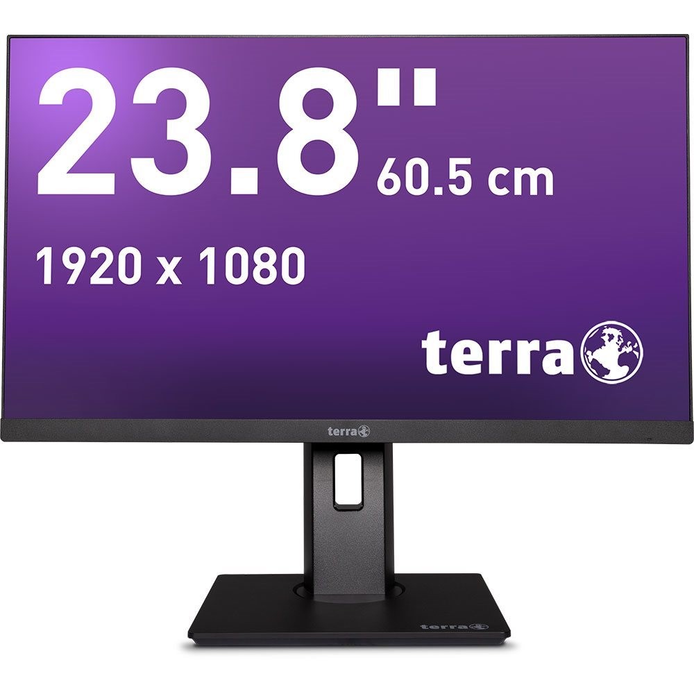 TERRA LED 2463W PV black DP/HDMI GREENLINE PLUS